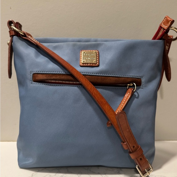 Dooney & Bourke Blue Nylon Crossbody Bag - Picture 7 of 16